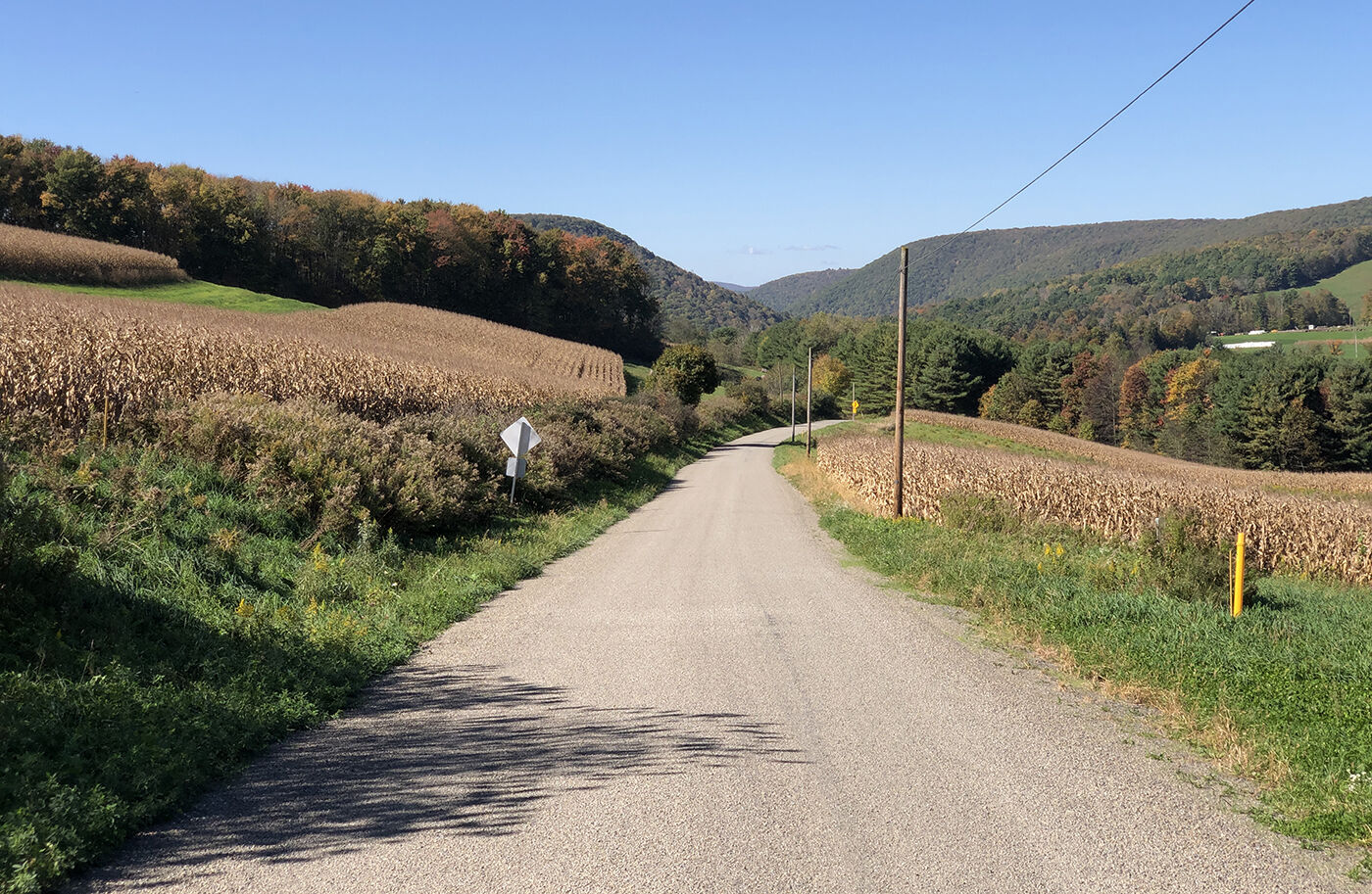 Dirt road in PA